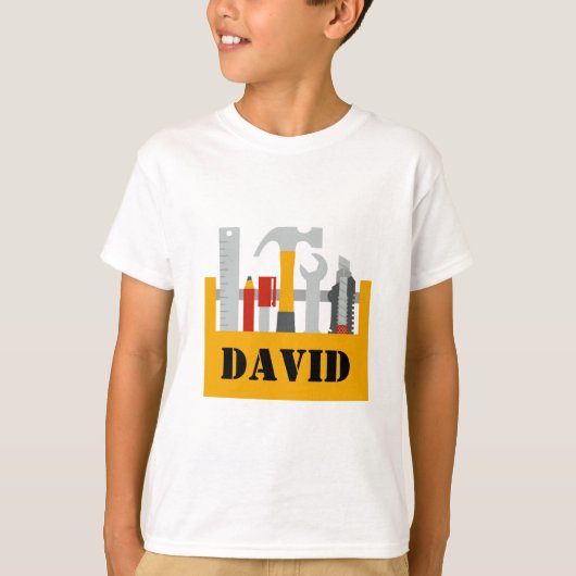 Handyman Tools誕生日シャツ Tシャツ (正面)