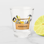 Handyman Tools and Gadgets誕生日パーティー ショットグラス (正面)