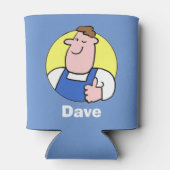 Handyman Tradesmanの名前 缶クーラー (裏面)