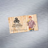 Handyman with Tool Belt | Home Repairs マグネット名刺 (インサイチュ)