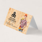 Handyman with Tool Belt | Home Repairs 名刺 (正面)