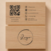 Handyman Wood Professional QR Code 名刺