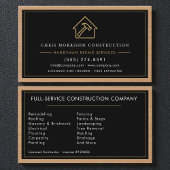 Handyman Wood Texture 名刺