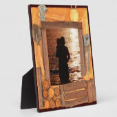 Handyman's Wooden Frame Imageフォトプラークを追加 フォトプラーク (側面)