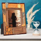 Handyman's Wooden Frame Imageフォトプラークを追加 フォトプラーク (側面)