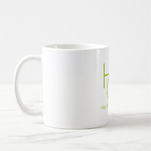 HandzOn無線クラシックMug 11オンス コーヒーマグカップ (左)