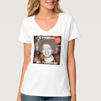 HaneのV首のワイシャツ Tシャツ