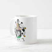 Hanelの家紋 コーヒーマグカップ (正面左)
