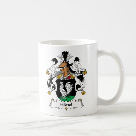 Hanelの家紋 コーヒーマグカップ (右)