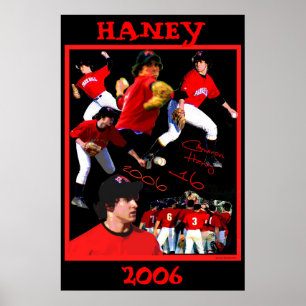 Haneyの野球ポスター ポスター