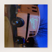 HANFORD AT DUSK. SUPERIOR DAIRY DELIVERY TRUCK. ジグソーパズル (横)