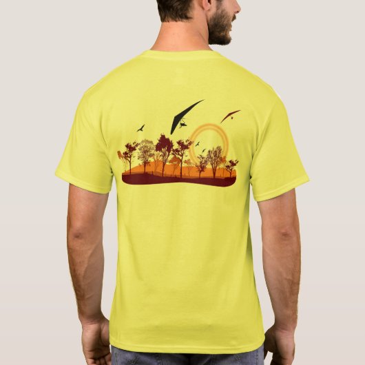 HANG GLIDER HG-07 PontoCentral Tシャツ (裏面)