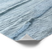  Hang Glider Silhouette Ocean Sunset Beach Coastal ポスター (角)