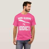 Hang Gliding Addict Hang Glider Hang Gliding Tシャツ (正面フル)