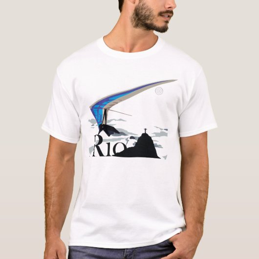 HANG GLIDING Rio pontocentral Tシャツ (正面)