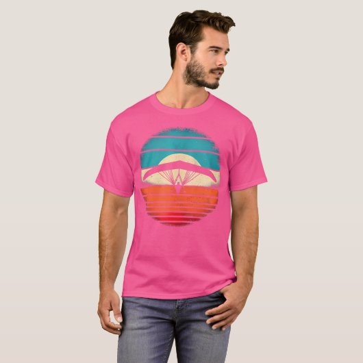 Hang Gliding Sunset Tシャツ (正面フル)