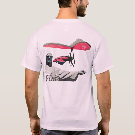 Hang Gliding Voo no Cristo PONTOCENTRAL Tシャツ (裏面)