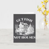 Hang In There It Gets Worse Funny Skeleton  カード (黄色い花)