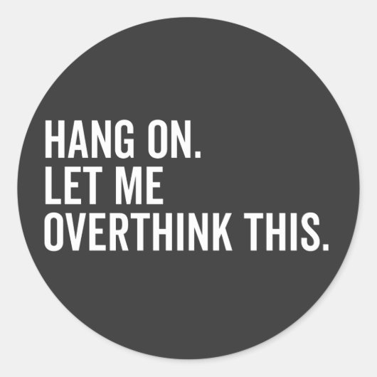 Hang on. Let me overthink this. ラウンドシール (正面)