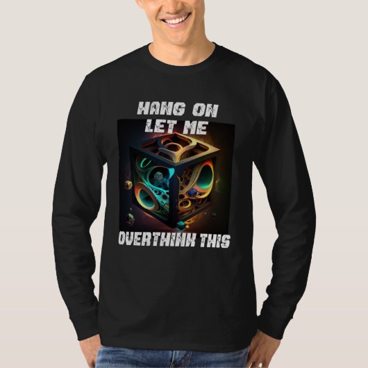 hang on let me overthink this back to School Math  Tシャツ (正面)