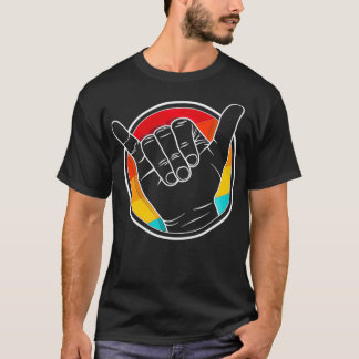Hang ten  Vdub Greeting  Shaka wave  Aircooled Lif Tシャツ