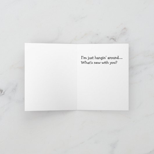 Hanginのまわりの…. カード (内部)