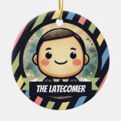 Hangin’ in There… Eventually - Office Christmas  セラミックオーナメント (正面)