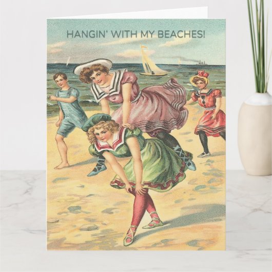 Hangin' with my Beaches カード (正面)
