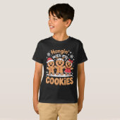 Hangin With My Cookies Christmas Gingerbread Xmas  Tシャツ (正面フル)