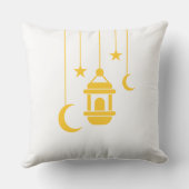Hanging Crescent & Lantern Pillow クッション (裏面)