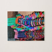 Hanging Dresses Market Stall ジグソーパズル (横)