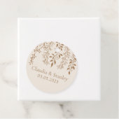 Hanging Florals Foliage Warm Romantic Boho Earthy フェイバータグ (インサイチュ)