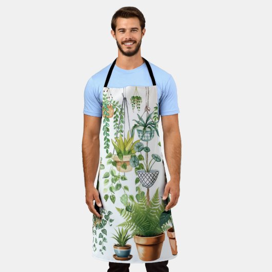 Hanging Garden Apron エプロン (着用した状態)