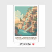 Hanging Gardens of Babylon 7 Wonders of the World シール (シート)