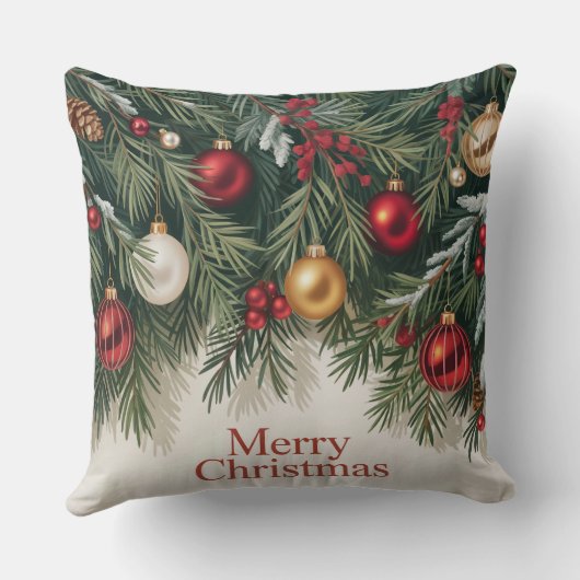 Hanging Garland Cheer クッション (裏面)