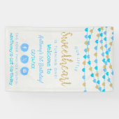 Hanging Love Hearts Sweetheart Birthday Welcome 横断幕 (横)