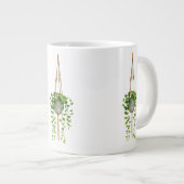 Hanging Macrame Plant Holder Boho Mug ジャンボコーヒーマグカップ (正面右)