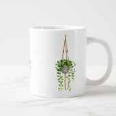 Hanging Macrame Plant Holder Boho Mug ジャンボコーヒーマグカップ (右)