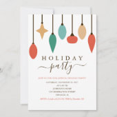 Hanging Ornaments Christmas Party 招待状 (正面)