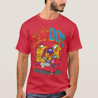 Hanging Out Retro Cartoon for Men Women Girls boy Tシャツ