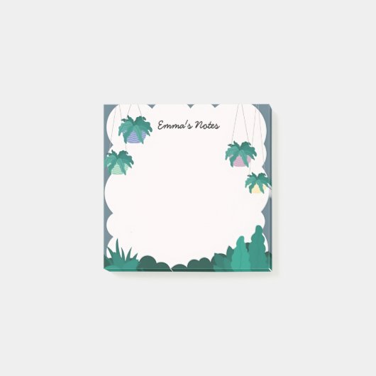 Hanging Plant Pots – Emma's Notes ポストイット (正面)