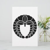 Hanging wisteria 便箋 (スタンド正面)