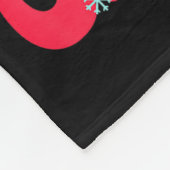 Hanging With My 1st Grade Gnome Christmas Funny Te フリースブランケット (角)