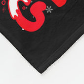 Hanging With My Admissions Gnomies Christmas Direc フリースブランケット (角)