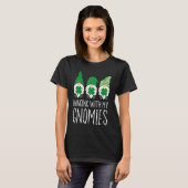 Hanging with my Gnomies St Patrick's Day Tシャツ (正面フル)
