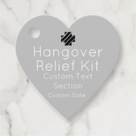 Hangover Relief Kit Favor Tags フェイバータグ