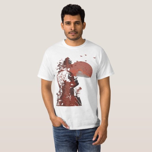 Hangovers Human Tree Costume For Mens Womens  Tシャツ (正面フル)