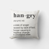 Hangry クッション (正面)