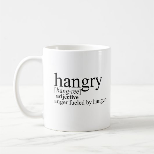 Hangry コーヒーマグカップ (左)