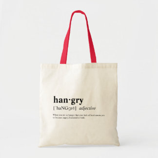 Hangry トートバッグ